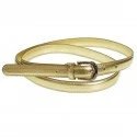 Ceinture fine doré 2cm
