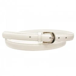 Ceinture fine en cuire pour femme