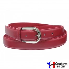Ceinture femme bella rouge