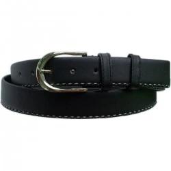 Ceinture noir surpiqure