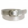 Ceinture fantaisie argent