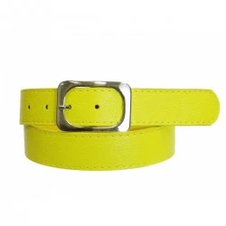 Ceinture fantaisie jaune