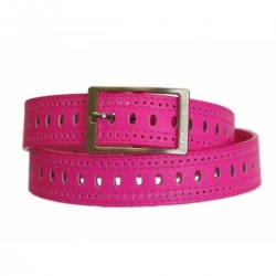 Ceinture à trou fuchsia