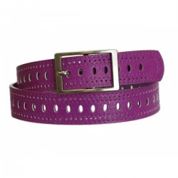Ceinture à trou violette