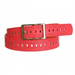 Ceinture à trou rouge