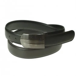 Ceinture cuir granulé