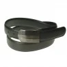 Ceinture cuir granulé
