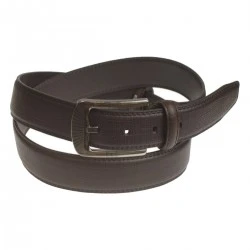Ceinture cuir croco choco