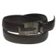 Ceinture cuir noir Clif