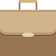 Ceinture aigle marron