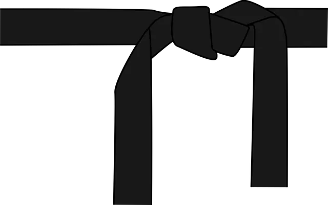 Ceinture noir surpiqure