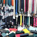 Ceinture rayures noir