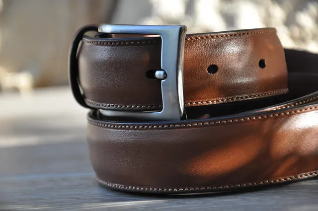 Ceinture fantaisie taupe