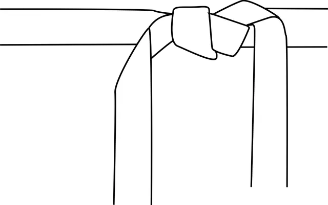 Ceinture à trou rouge